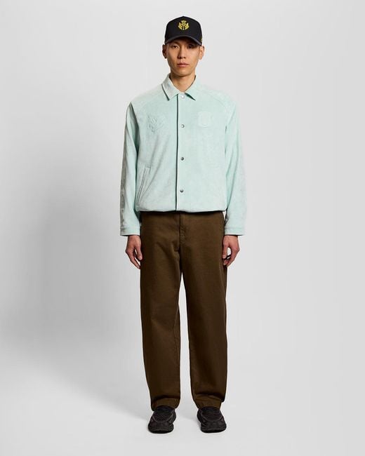 Lyle & Scott Green Coach Jacket for men