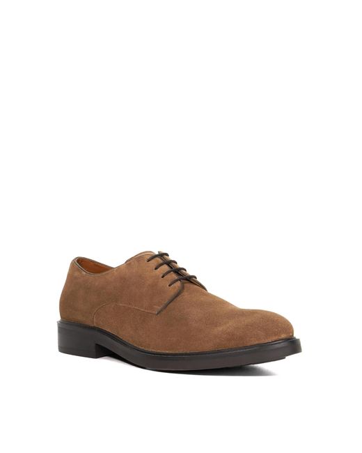 Dune Brown Barney* Lace-Up Gibson for men