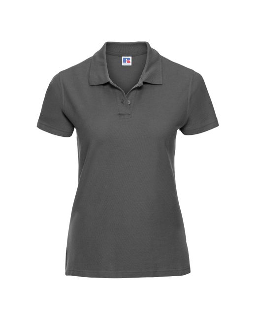 Russell Gray Classic Cotton Polo Shirt