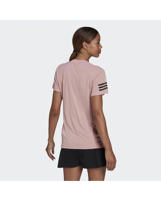 Adidas Originals Pink Club Tennis Tee