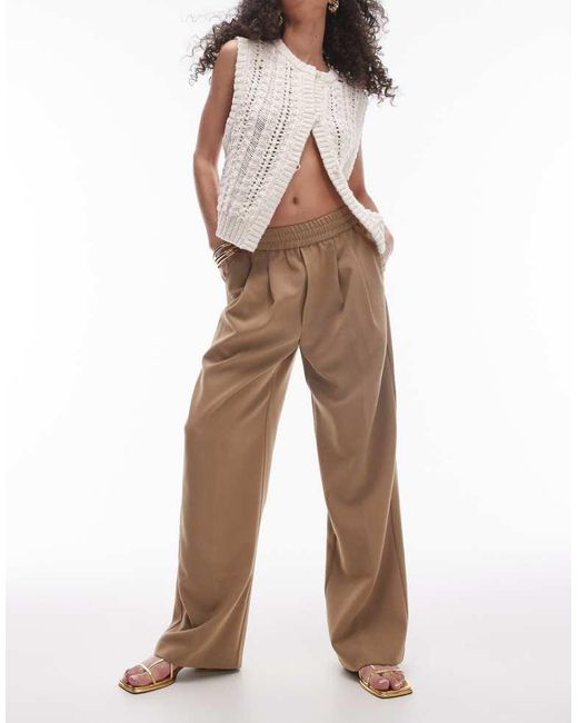 TOPSHOP Natural Smart Jogger