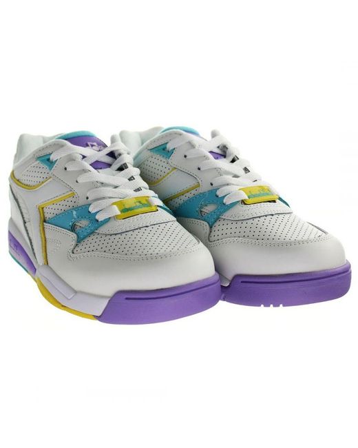 Diadora Blue Rebound Ace Multicoloured Trainers