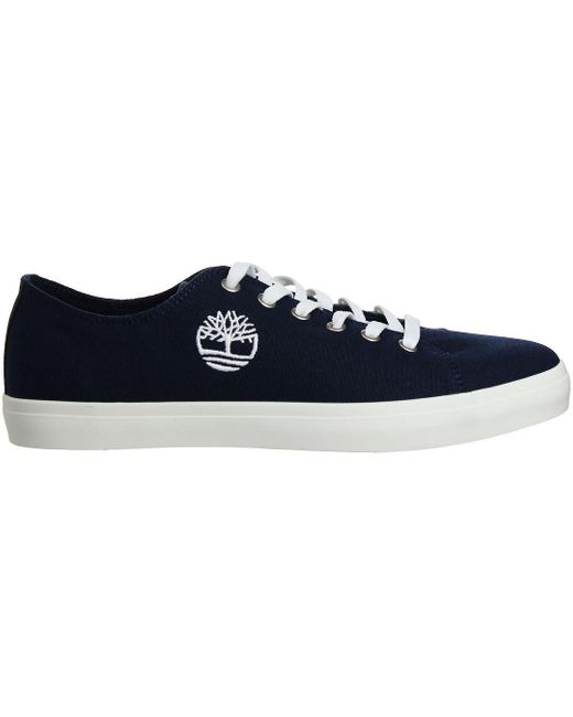 Timberland Blue Union Wharf Oxford Trainers for men