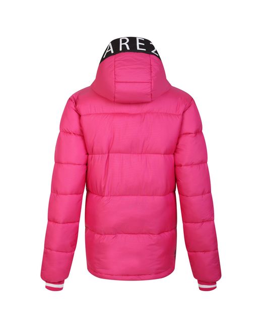 Dare 2b Pink Ladies Chilly Padded Jacket (Pure)