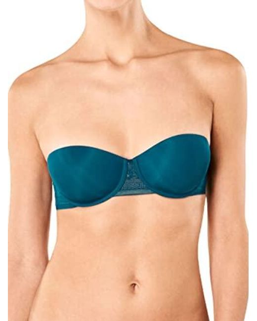 Sloggi Blue Zero Lace Strapless Mulitway Bra