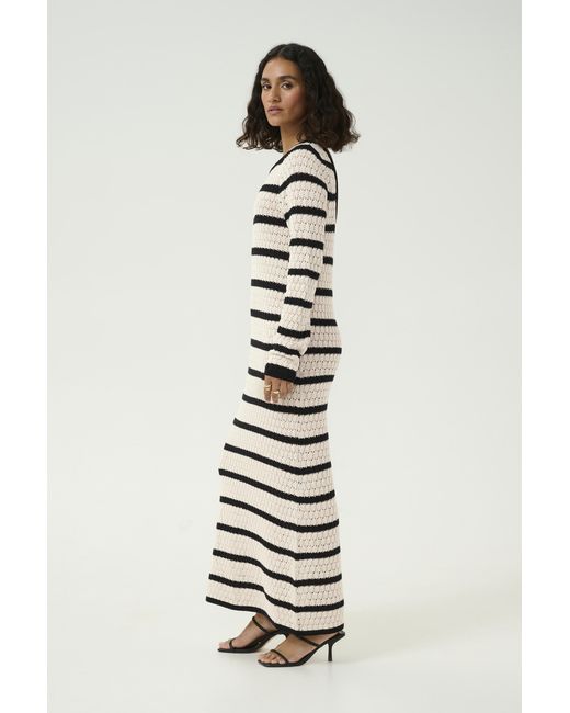 Kaffe Jurk Regular Fit Offwhite