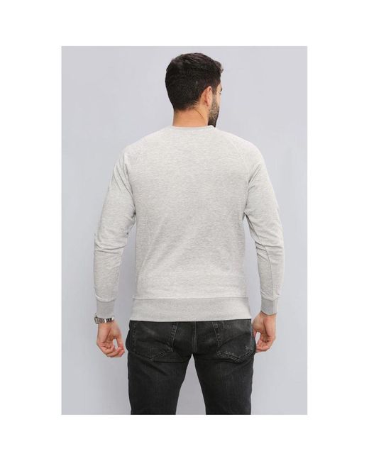 Gant Casual Sweatshirt | Gentse Zomer in het Gray voor heren