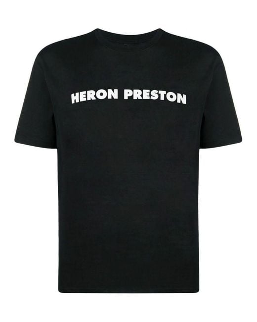 Heron Preston Black This Is Not T-Shirt for men