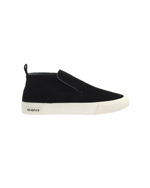 Seavees Black Huntington Middle Shoes Leather