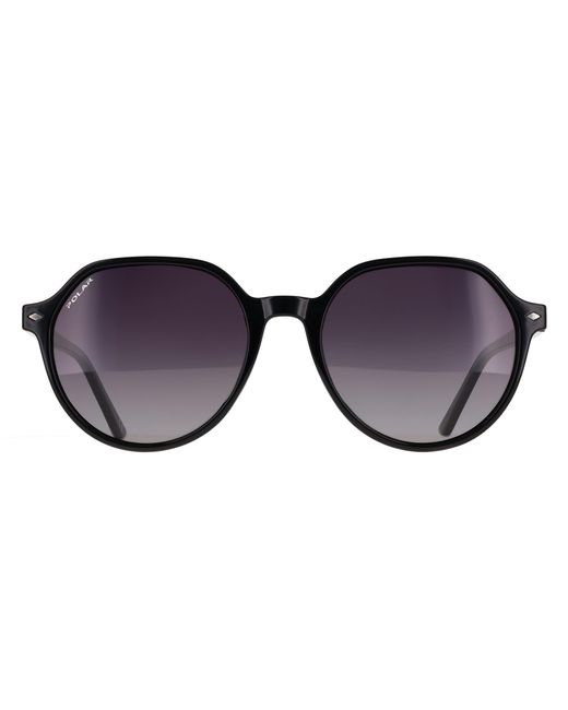 Polar Black Oval Shiny Gradient Ized Stefy