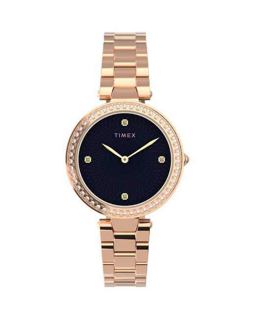 Timex Dames Horloge Rosékleurig Tw2v24600 in het Blue