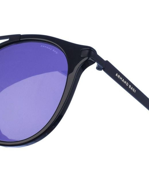 Armand Basi Blue Ab12320 Round Shape Sunglasses