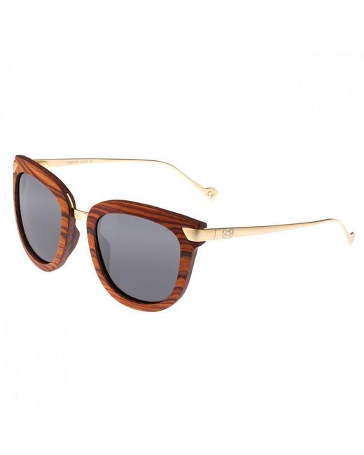 Earth Wood Brown Nissi Polarized Sunglasses