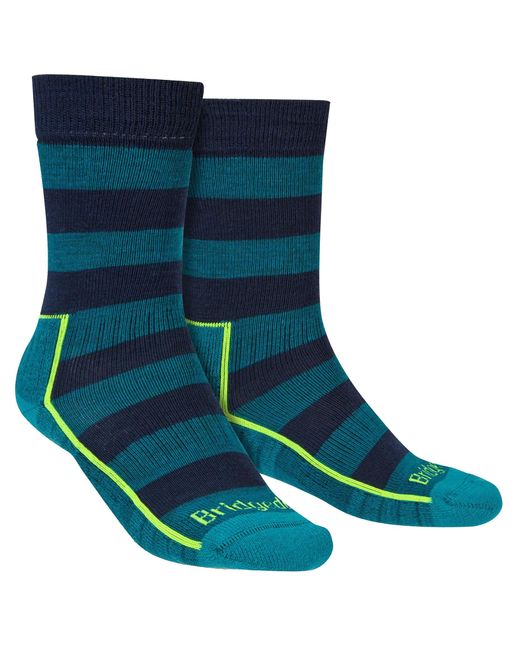 Bridgedale Blue Hiking Lightweight Merino Socks for men