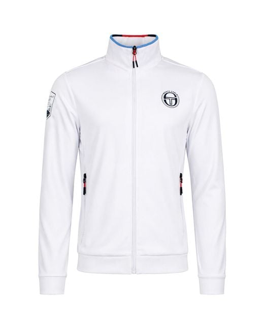 Sergio Tacchini White Ionas Track Jacket for men