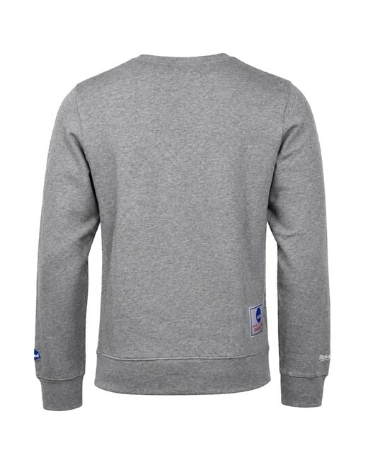 Mitchell & Ness Gray Ncaa Georgetown Arch Sweater for men