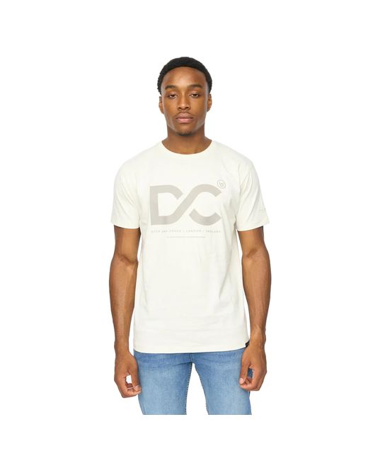 Duck and Cover White Polymoore Heavyweight T-Shirt (Off) Cotton for men