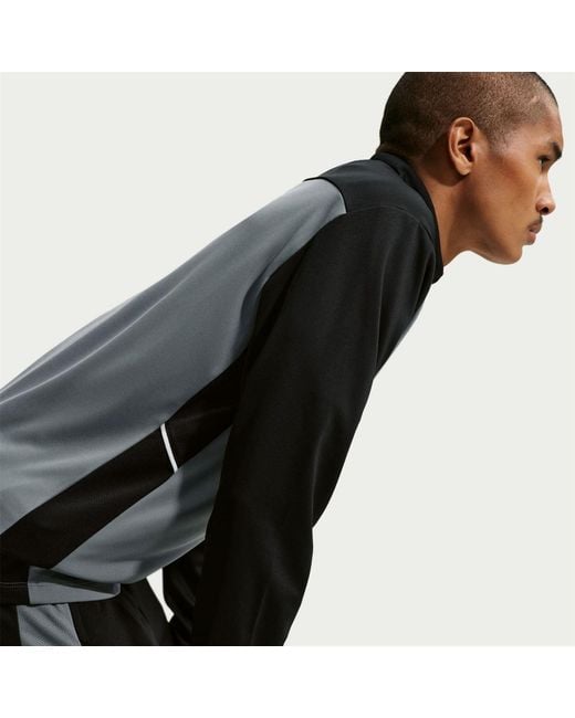 Nike Black Drill Top for men