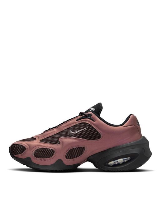 Nike Brown Air Max Muse Textured Walking Shoes