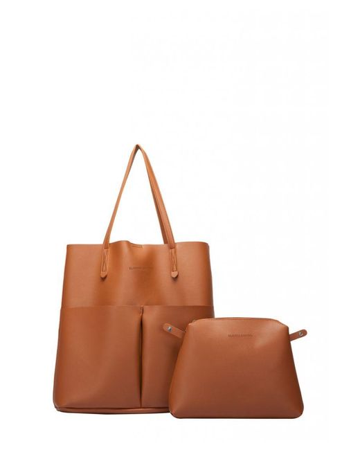 Claudia Canova Brown Annalise Xl Tote Bag