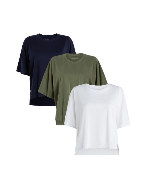 French Connection Multicolor 3-Pack Crew Neck Boxy Fit T-Shirt