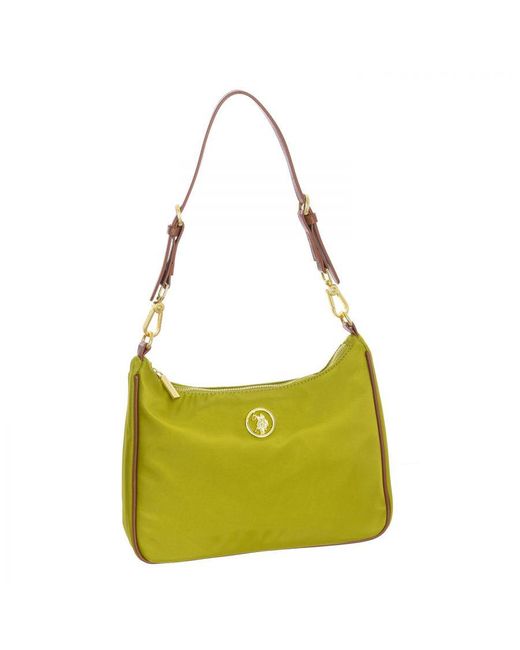 U.S. POLO ASSN. Green Baguette Bag Beuhu6052Wip