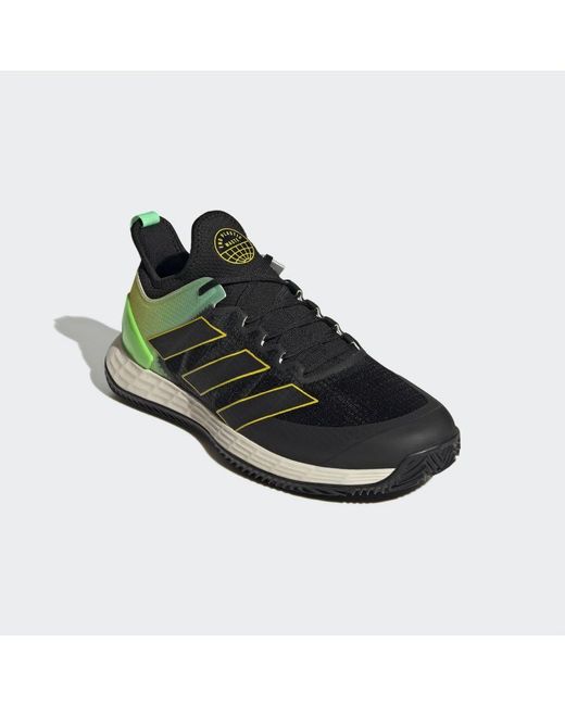 Adidas Originals Green Adizero Ubersonic 4 Clay Court Tennis Shoes