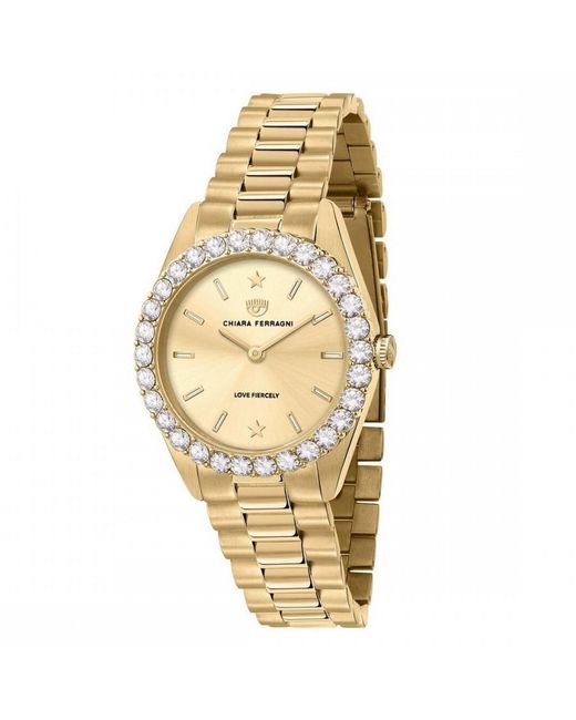 Chiara Ferragni Metallic Ladies Watch Quartz Stainless Steel