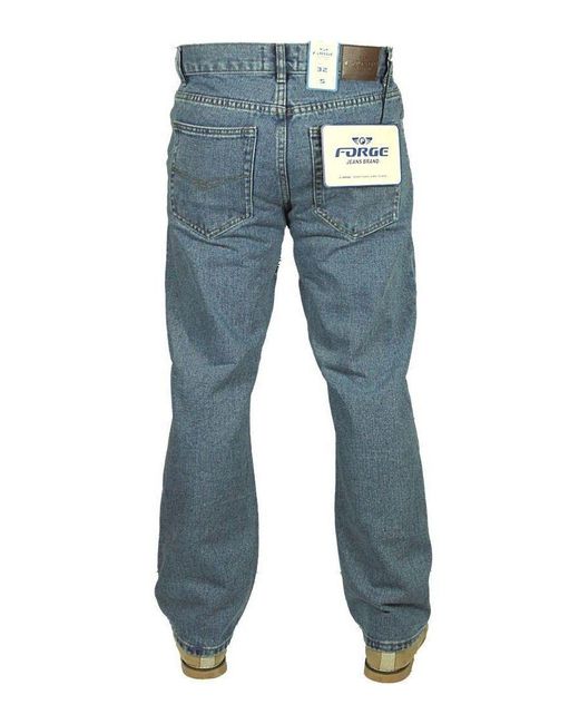 Forge Jeans Big Tall Plus Size Regular Fit in Blue for Men Lyst UK