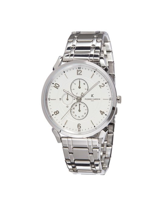 Pierre Cardin Metallic Pigalle Boulevard Watch Cpi.2027 Stainless Steel for men