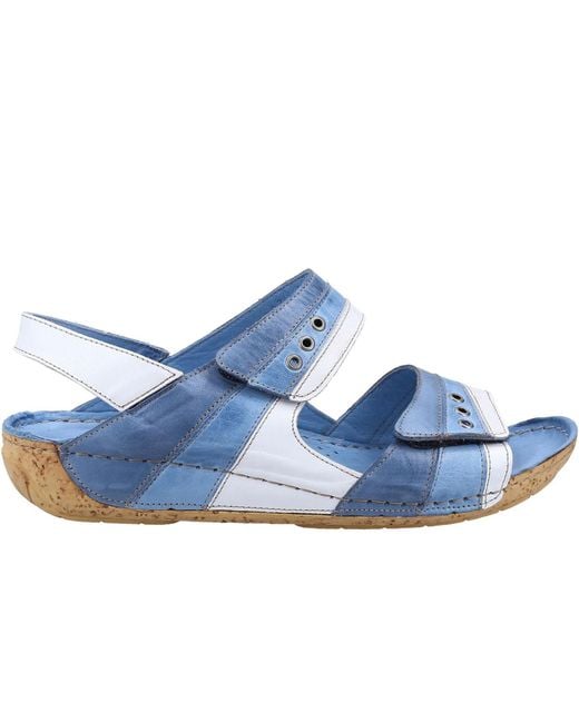 Riva Blue Leon Sandals