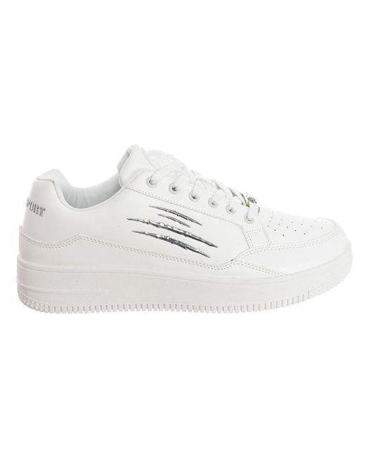 Philipp Plein White Sports Shoes Sips1501 for men