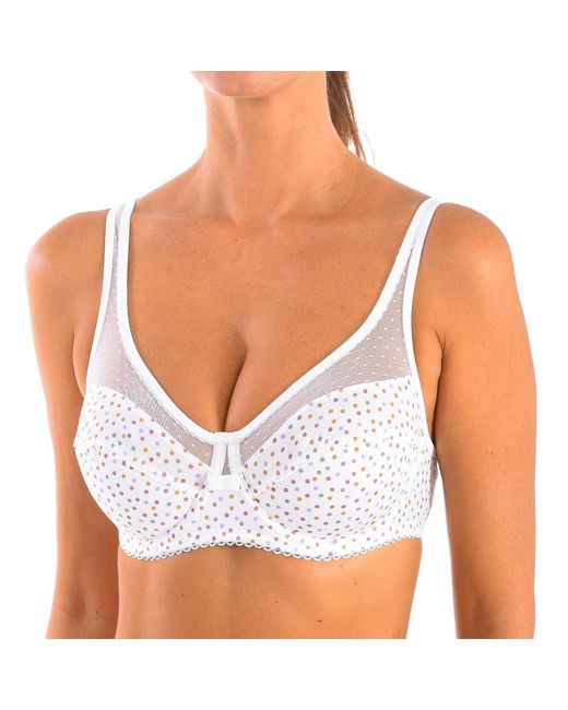 Dim White Generous Organic 00Asf Underwire Bra