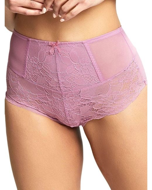 Panache Purple Imogen High Waist Brief