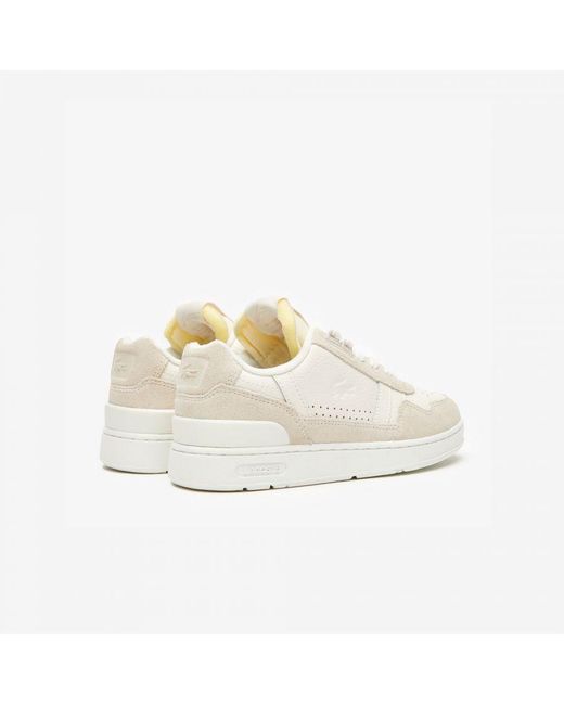 Lacoste T-clip Trainers Voor In Wit in het White