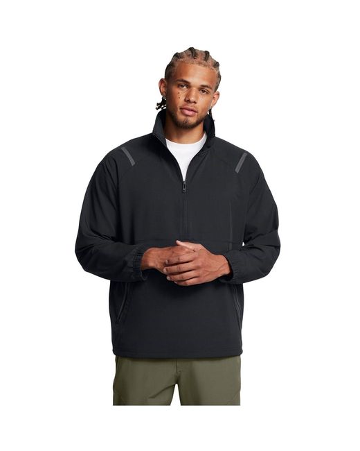 Under Armour Blue Unstopbl Anorak High Neck Performance Jacket for men