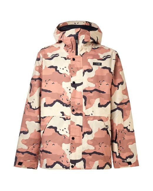 Oakley Pink Range Rc Camo Desert Insulated Jacket for men