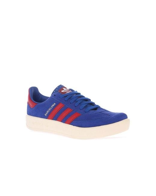 Adidas Originals Blue Barcelona Trainers for men