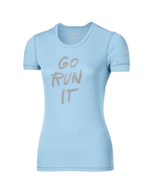 Asics Blue Go Run It Light T-Shirt