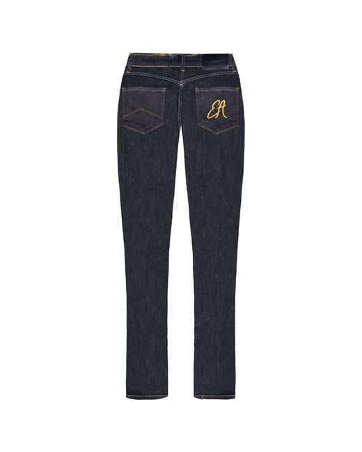 Emporio Armani Blue J28 Skinny Fit Jeans for men