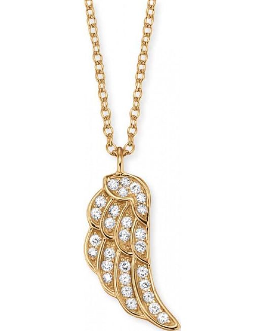 Engelsrufer Metallic Ern-Lilwing-Zi-G Ladies Wing Necklace