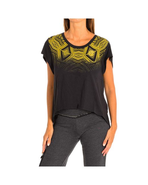 Zumba Black Short Sleeve Sports T-Shirt Z1T00570