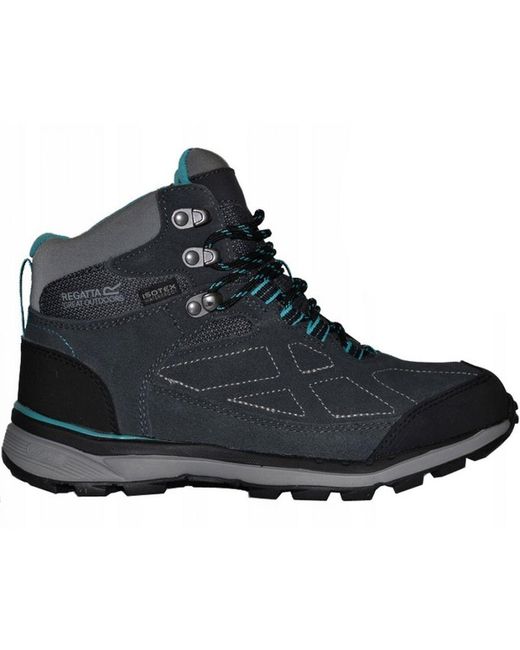 Regatta Gray Ladies Samaris Suede Walking Boots