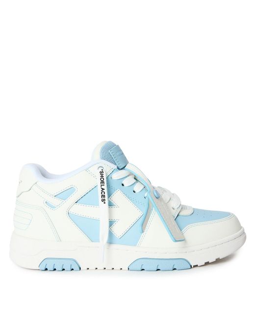 Off-White c/o Virgil Abloh Blue Off Out Of Office Trainers, Signature Arrows Sneakers