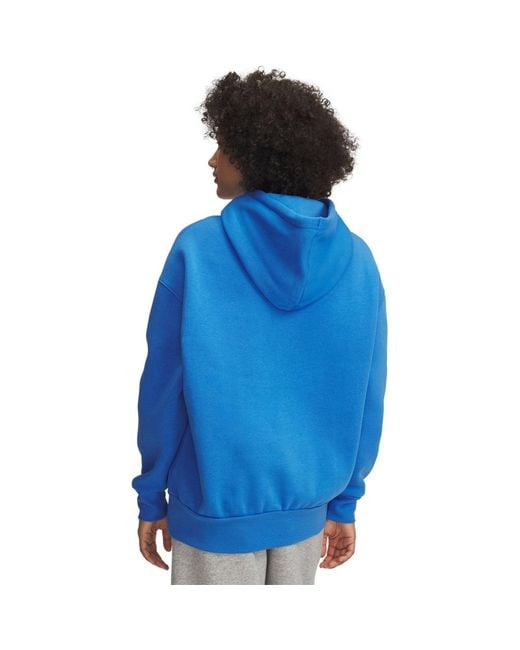 Under Armour Blue Icon Fleece Os Hoody