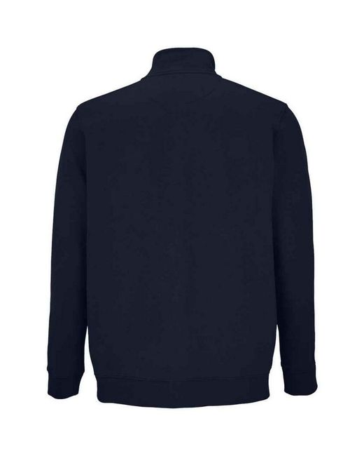 Sol's Blue Adult Cooper Marl Full Zip Jacket (French)