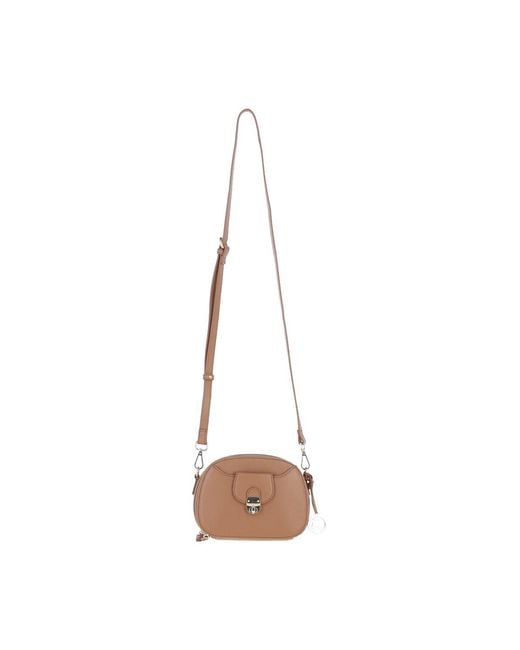 Ashwood Leather Brown Real Compact Crossbody Bag With Adjustable Strap