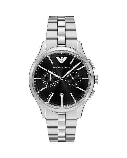 Emporio Armani Metallic Dario Watch Ar11691 Stainless Steel for men