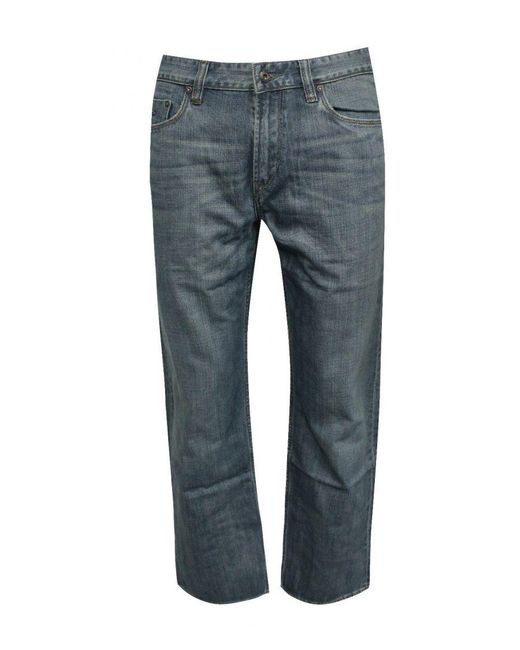 Timberland Gray Raynham Dual Heritage Blue Denim Jeans 97244 958 Y26a Textile for men