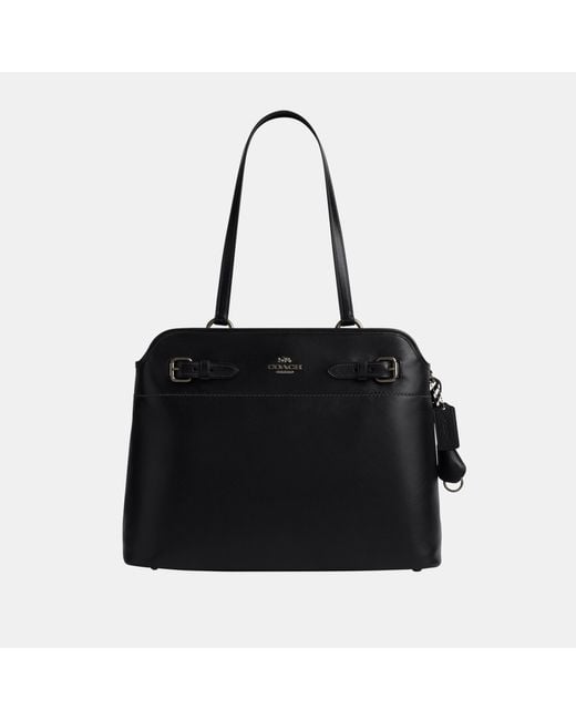 COACH Black Easton Tote